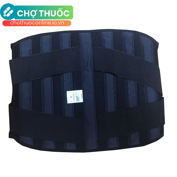 Đai cột sống Linh Hiếu số 6 hỗ trợ đau thắt lưng cột sống, thoát vị địa đệm, đau lưng do chấn thương (1 cái).