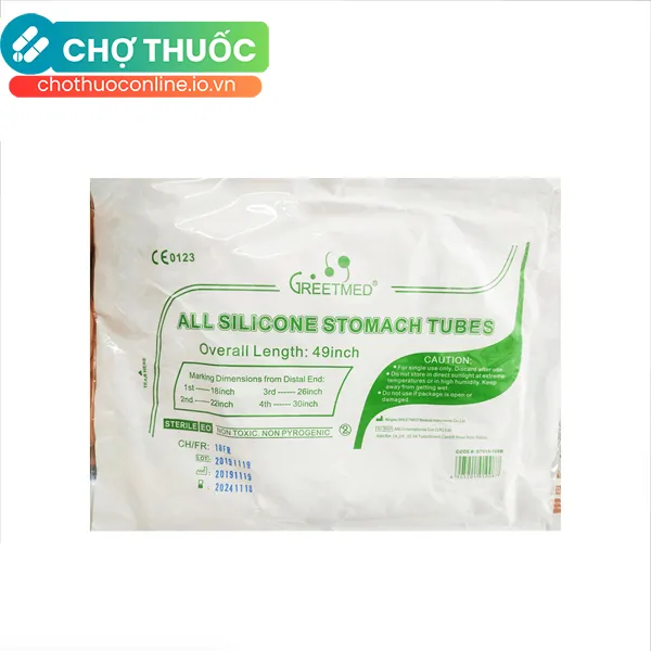Dây cho ăn Greetmed 16 hỗ trợ đưa thức ăn vào dạ dày (1 cái)