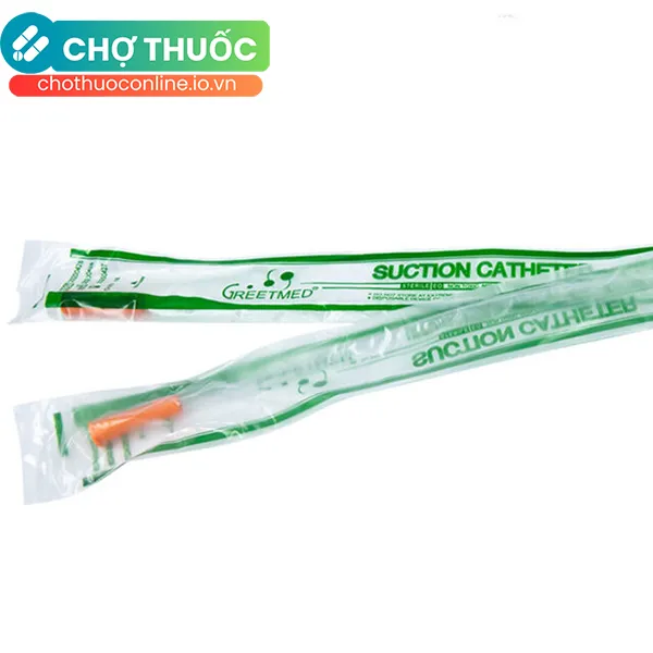 Dây Hút Dịch Có Nắp Số 8 Làm Sạch Dịch Đường Hô Hấp