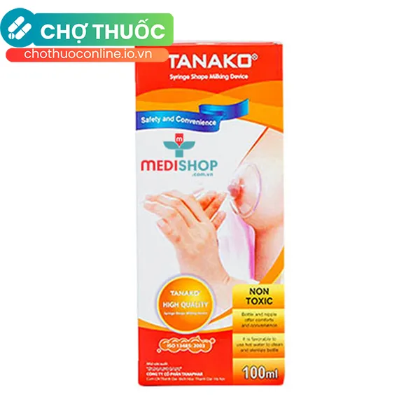 Dụng cụ hút sữa Tanako hỗ trợ khi trẻ không thể bú trực tiếp (1 cái)