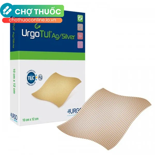 Gạc lưới UrgoTul AG/Sliver 15cm x 20cm (16 miếng)
