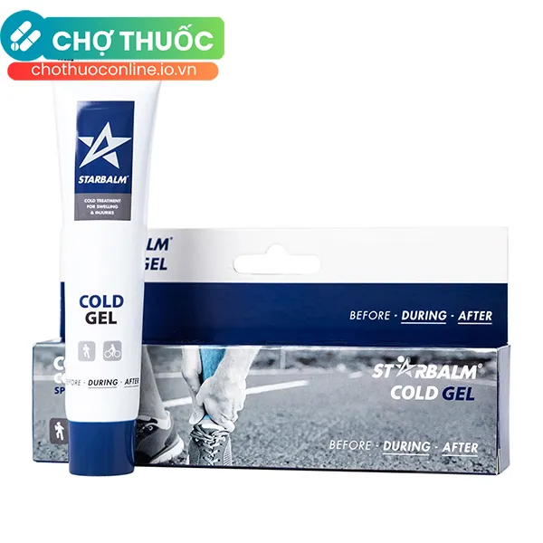 Gel làm lạnh Starbalm Cold Gel có tác dụng làm mát và ngăn ngừa chấn thương thể thao (25ml)