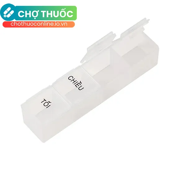 Hộp đựng thuốc nhỏ gọn, tiện dụng (1 cái)
