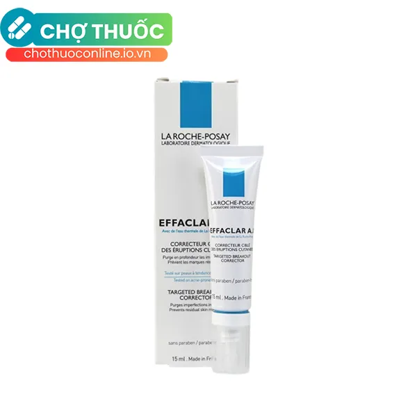 Kem La Roche-Posay Effaclar A.I giảm mụn chuyên biệt (15ml)