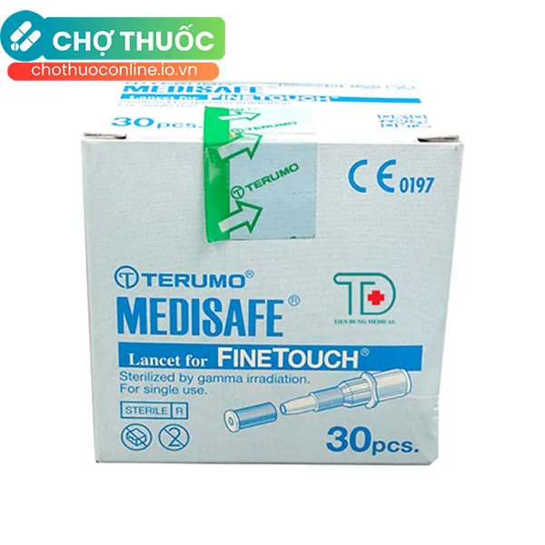 Kim lấy máu đo đường huyết Terumo (30 chiếc)
