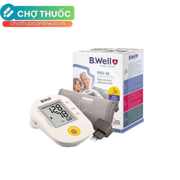 Máy đó huyết áp bắp tay B.Well PRO-36