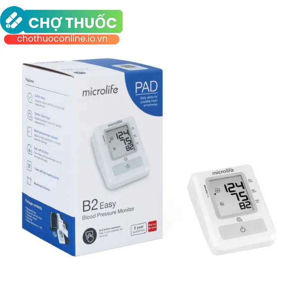 Máy đo huyết áp điện tử Microlife B2 Easy