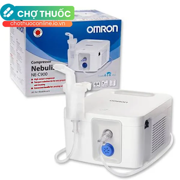 Máy xông khí dung Omron NE-C900 phòng và điều trị bệnh về đường hô hấp