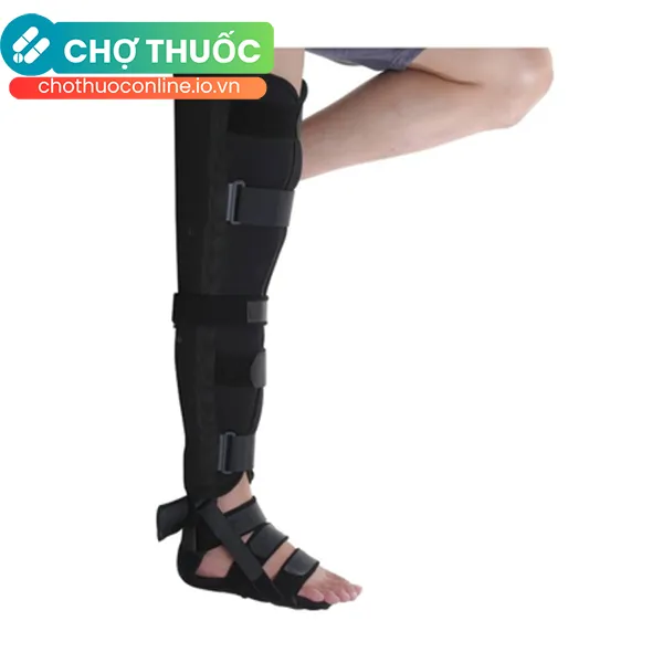 Nẹp cẳng chân Linh Hiếu 3 (Phải) cố định cổ chân và bàn chân khi chấn thương