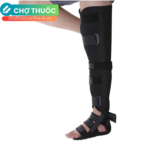 Nẹp cẳng chân Linh Hiếu 8 (Trái) Cố Định Cổ Chân Và Bàn Chân Khi Chấn Thương