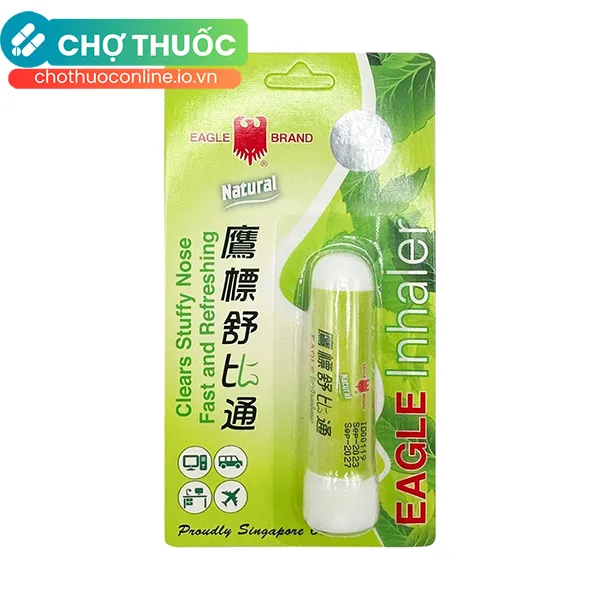 Ống hít thông mũi con ó Eagle Inhaler (1.1g)