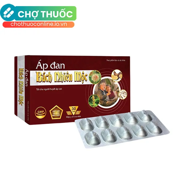 Thực phẩm bảo vệ sức khoẻ Áp Đan Bách Nhiên Mộc - Hộp 30 viên