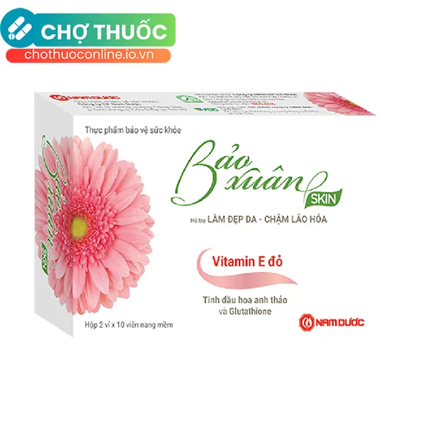 Thực phẩm bảo vệ sức khỏe Bảo Xuân Skin (20 viên)