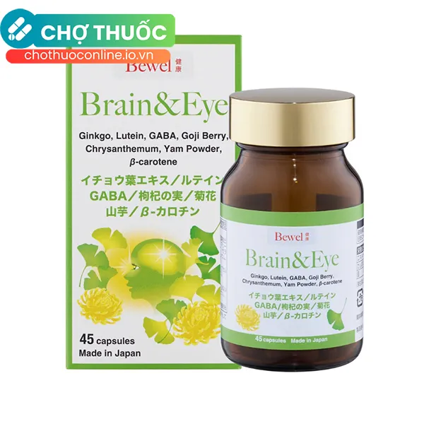 Thực phẩm bảo vệ sức khỏe Bewel Brain & Eye (45 viên)