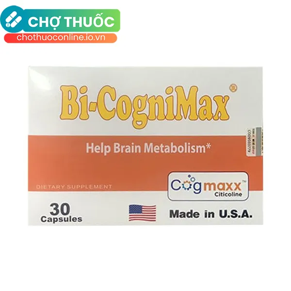 Thực phẩm bảo vệ sức khỏe Bi-Cognimax (30 Viên)