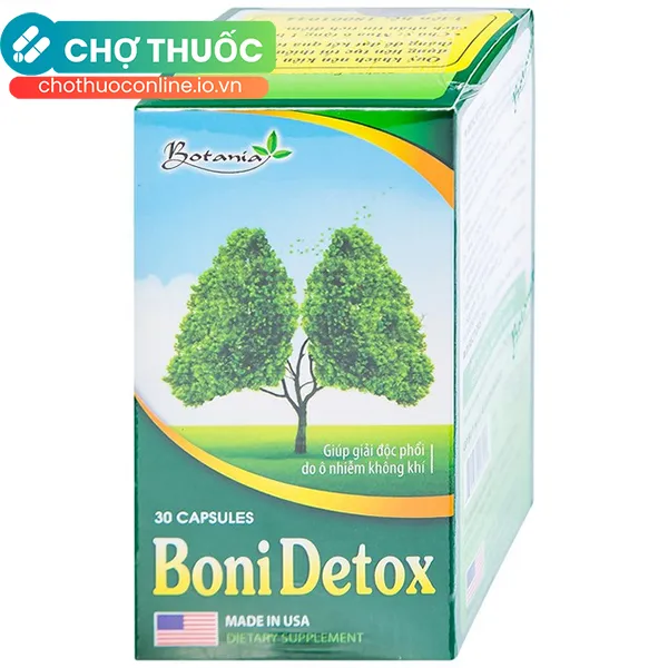 Thực phẩm bảo vệ sức khỏe Boni Detox (30 viên)