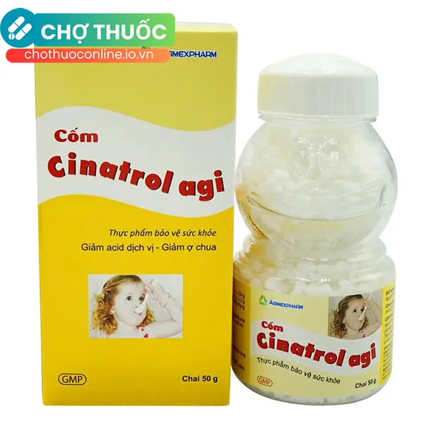 Thực phẩm bảo vệ sức khỏe Cinatrol Agi (50g)