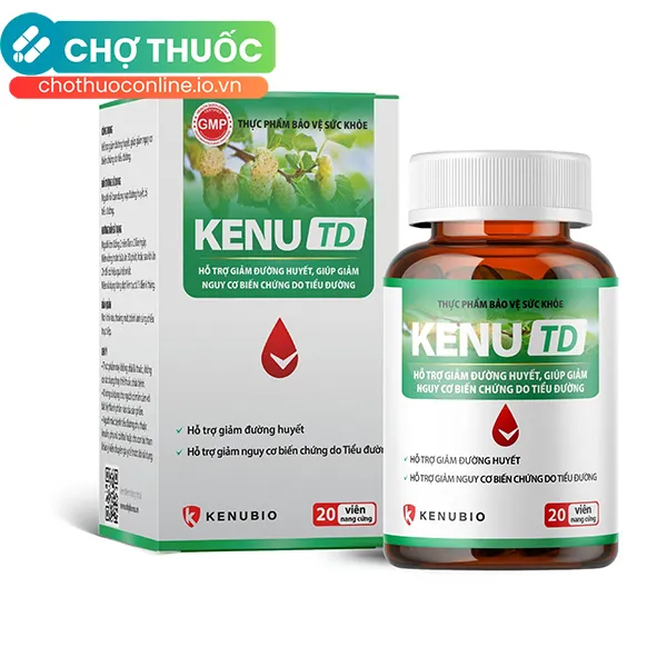 Thực phẩm bảo vệ sức khỏe Kenu TD (20 viên)