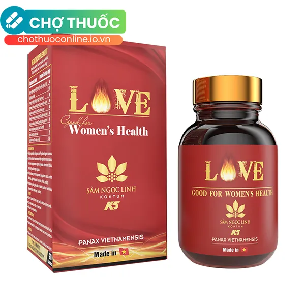 Thực phẩm bảo vệ sức khoẻ Love Good For Women Health (20 viên)