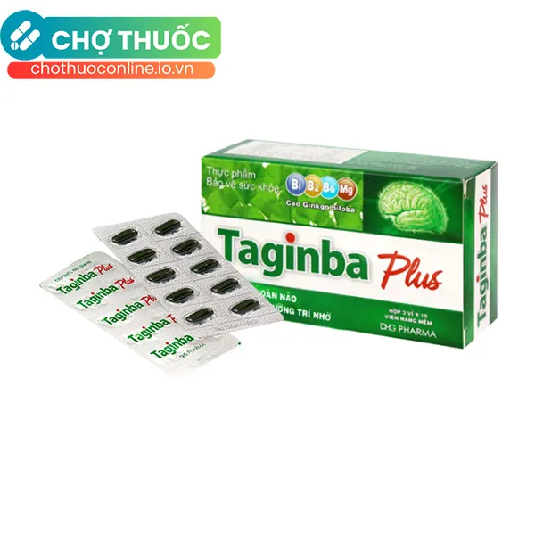 Thực phẩm bảo vệ sức khỏe Taginba Plus (30 viên)