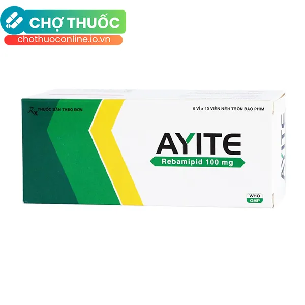 Thuốc Ayite 100mg điều trị loét dạ dày (6 vỉ x 10 viên)