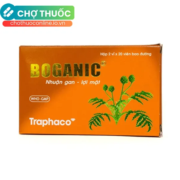Thuốc Boganic giảm các triệu chứng bệnh viêm gan (40 viên)