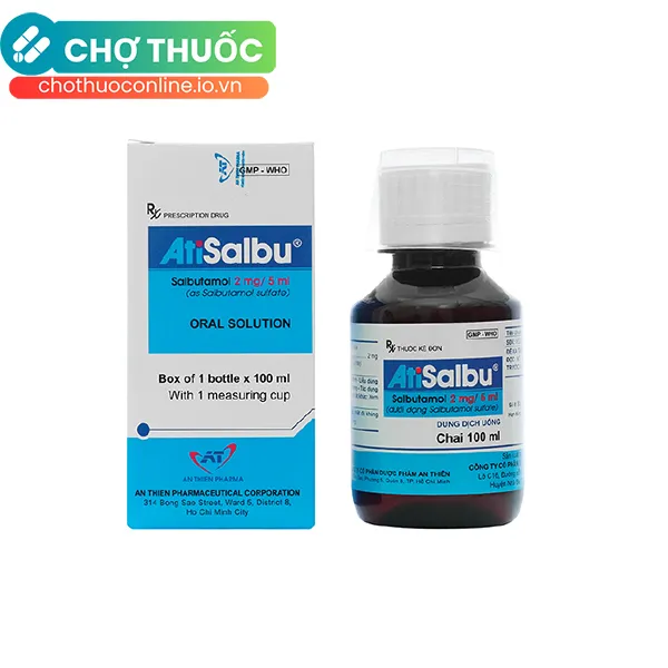 Thuốc Breezol ngăn ngừa và điều trị chứng co thắt phế quản (100ml)