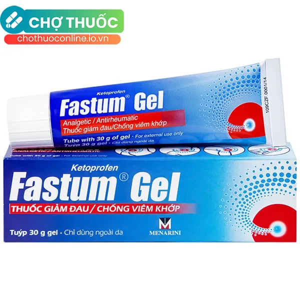 Thuốc Fastum Gel giảm đau, kháng viêm xương khớp (30g)