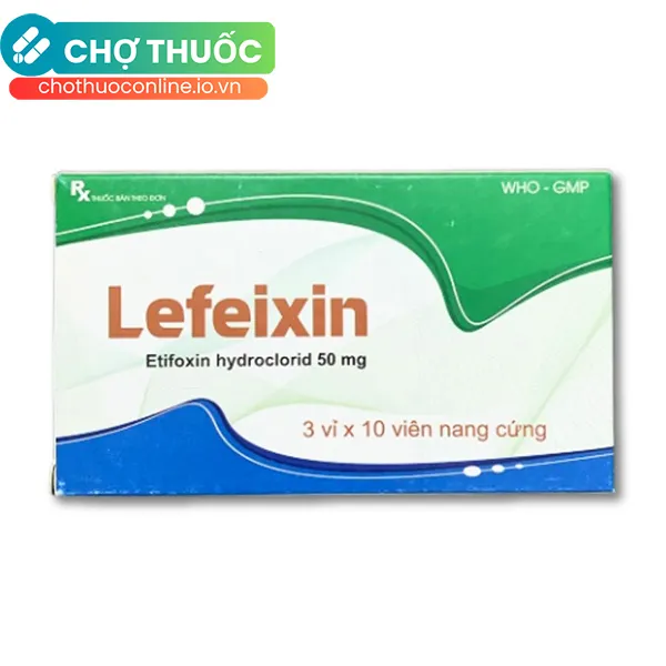 Thuốc Lefeixin 50mg Medisun điều trị rối loạn trí nhớ (30 viên)