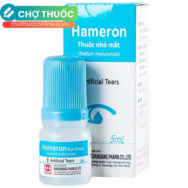 Thuốc nhỏ mắt Hameron giảm khô mắt (5ml)