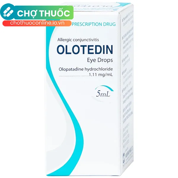 Thuốc nhỏ mắt Olotedin Eye Drops Samchundang Pharm điều trị viêm kết mạc dị ứng theo mùa (5ml)