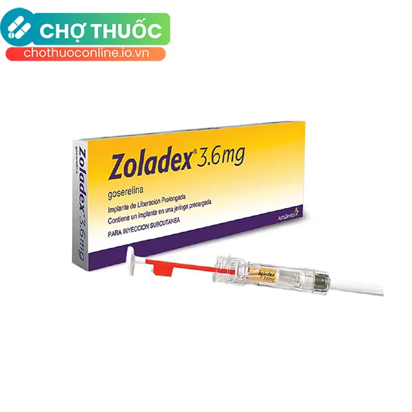 Thuốc tiêm Zoladex 3.6mg kiểm soát ung thư tiền liệt tuyến (1 ống tiêm)