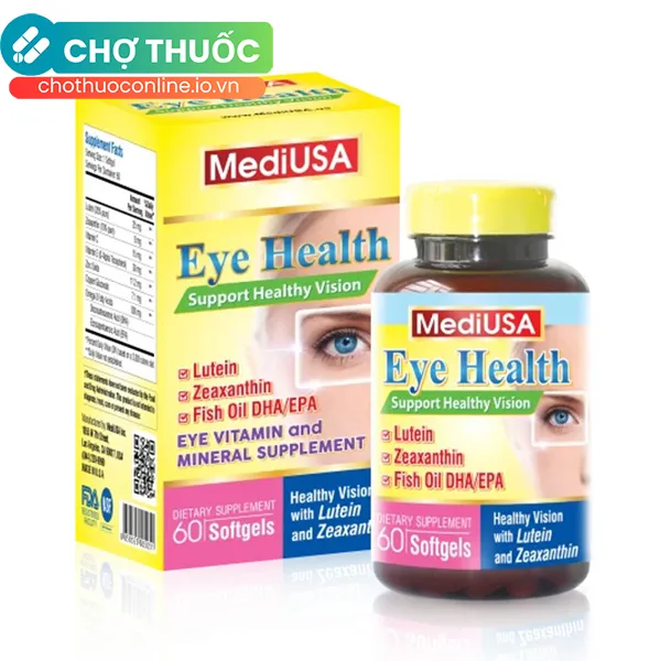 Viên uống bổ mắt Mediusa Eye Healthy (Hộp 60 viên)