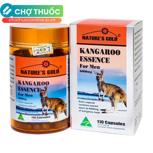 Viên uống Kangaroo Essense For Men Nature's Gold tăng cường sinh lý (110 viên)
